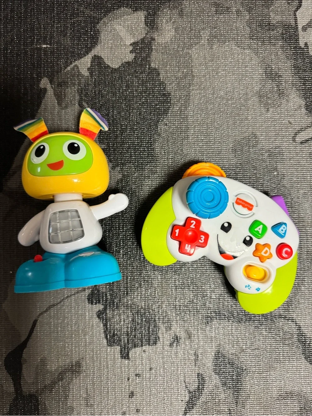 Fisher-Price Bright Multi-Color Learning Toys - Yellow, Green, Blue, White